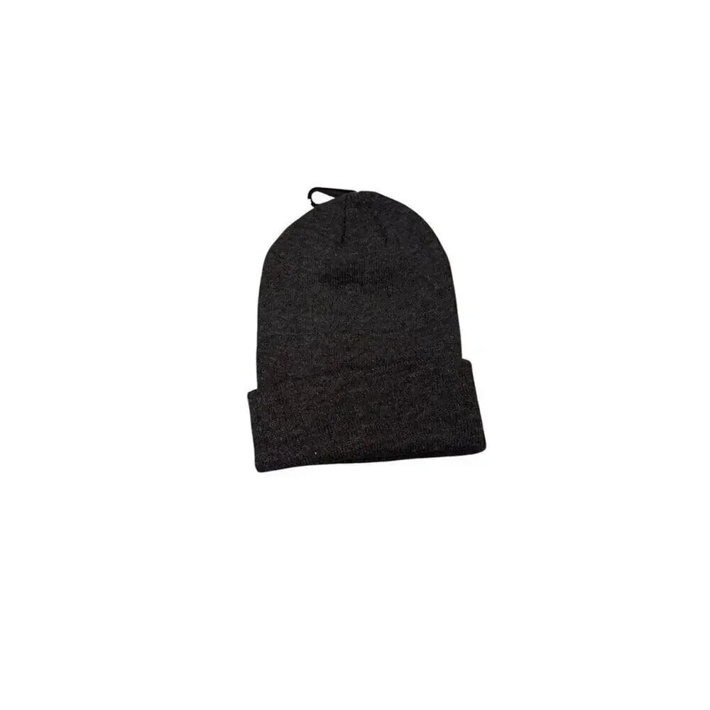 TSC Tractor Supply Co. Knit Beanie Hat Charcoal Gray Acrylic Unisex